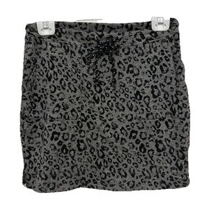 Sundry Leopard Print Gray Skirt Size 0